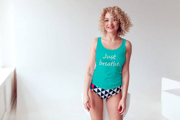 Just Breathe Yoga Tank