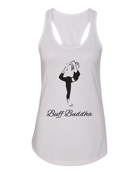 Yoga Tank Natarajasana’ or, ‘Lord of the Dance Pose,’